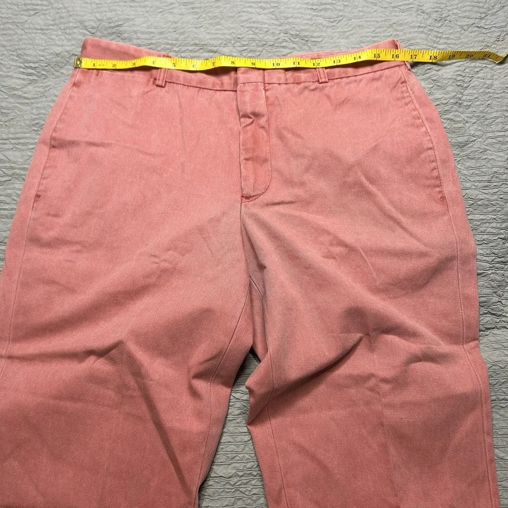 Murrays Toggery Shop Men's 33 Nantucket Red Chino Twill Pant UNHEMMED NWOT